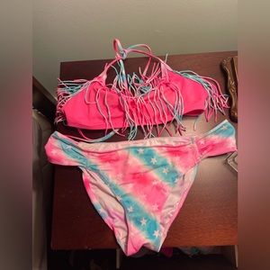 Red white and Blue Victoria Secret Bikini